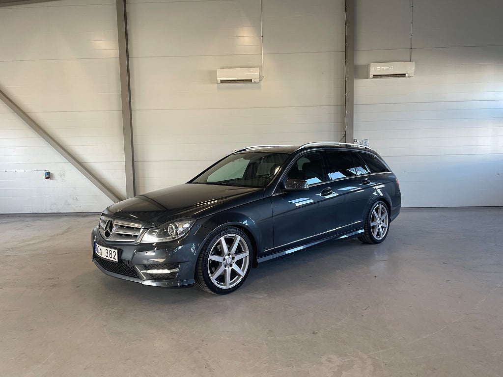 Mercedes-Benz C 220 T CDI 7G-Tronic Plus AMG Line, Drag 2-Ägare Nybes