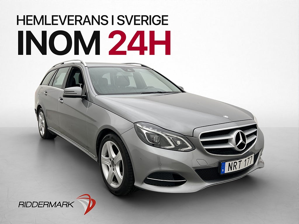 Mercedes-Benz E 250 T 4M Avantgarde Skinn P-Sensorer Drag