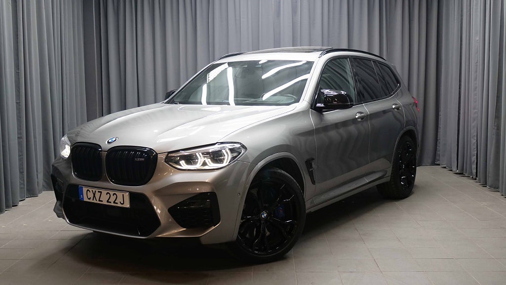 BMW X3M Competition HuD Pano Sportavgas H&K 360* SE SPEC