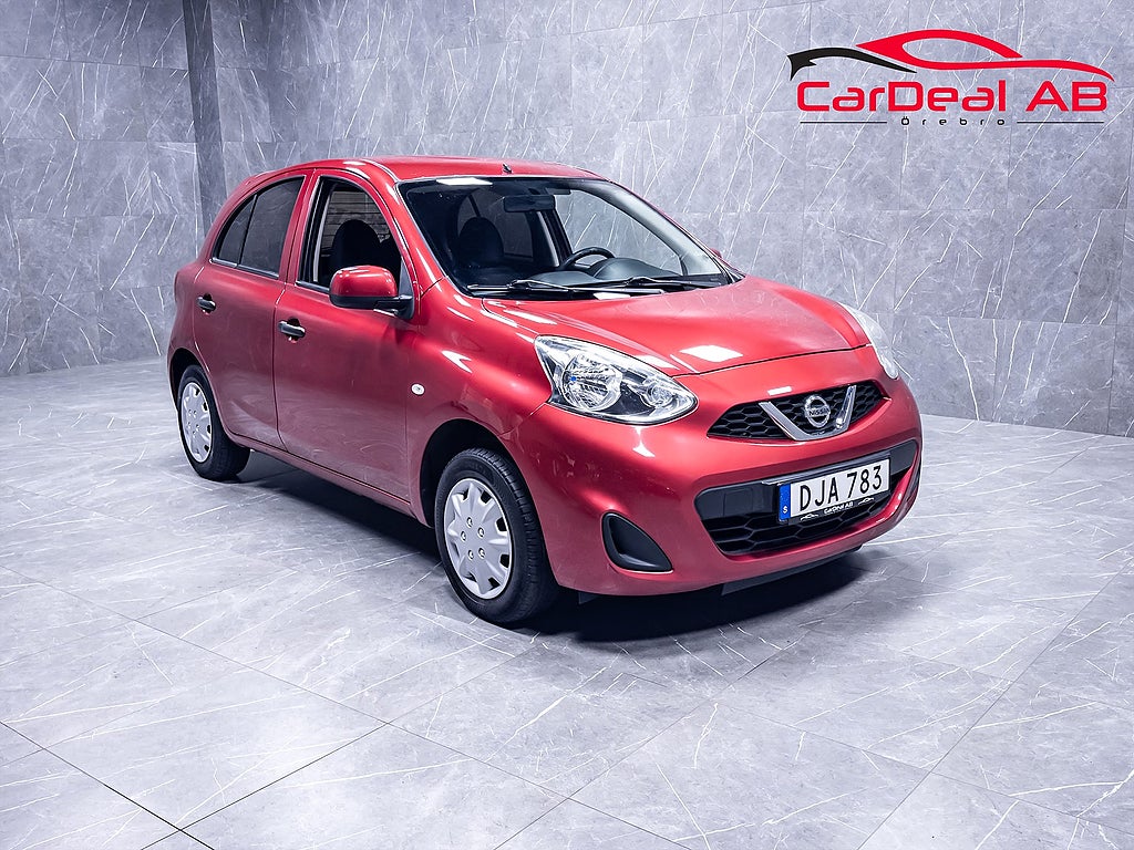 Nissan Micra 1.2 80hk Manuell Bränslesnål & Årsskatt 448kr