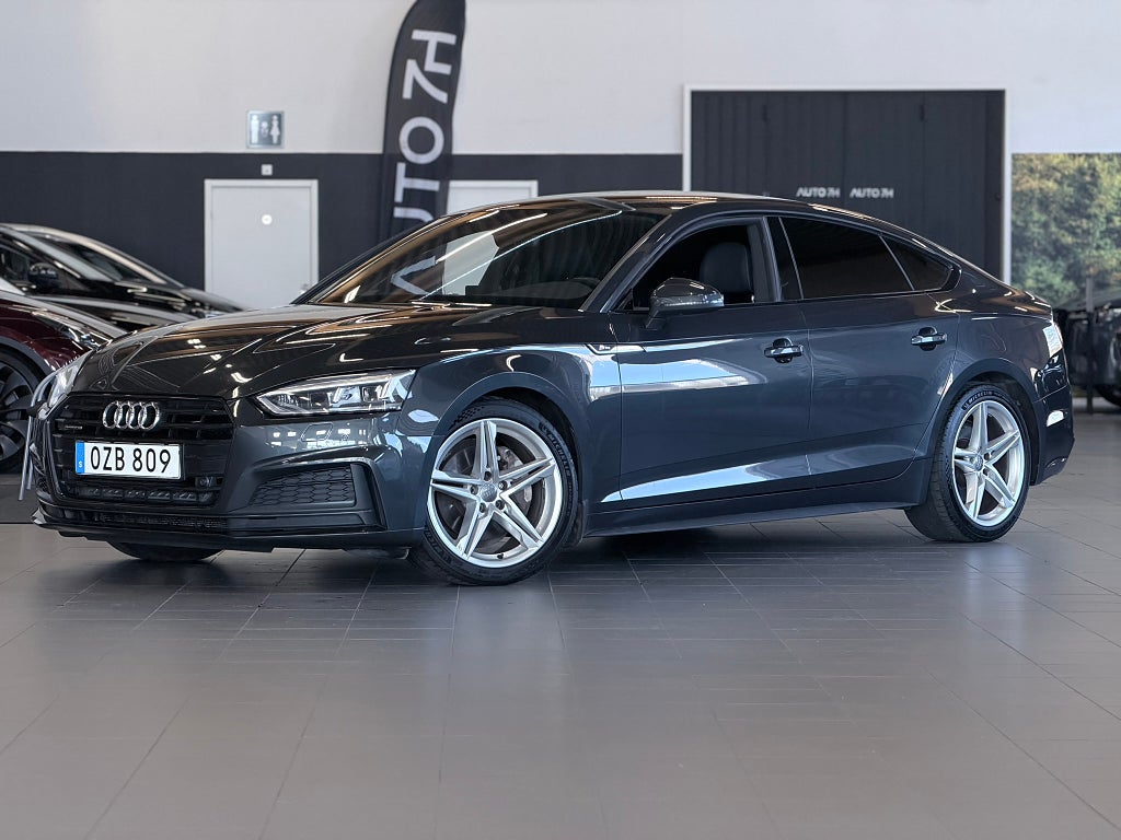 Audi A5 Sportback 2.0 TDI quattro S-Line / Drag / Värmare