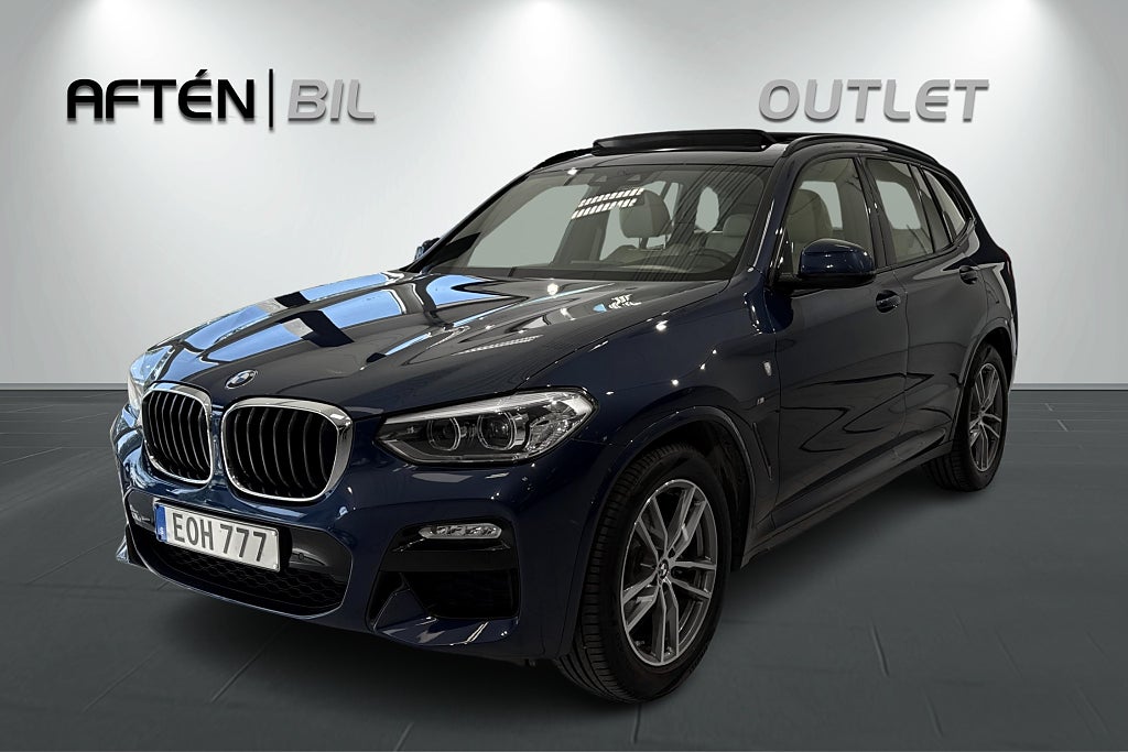 BMW X3 xDrive20d M Sport 190hk Värmar Pano Drag HiFi GPS Skinn