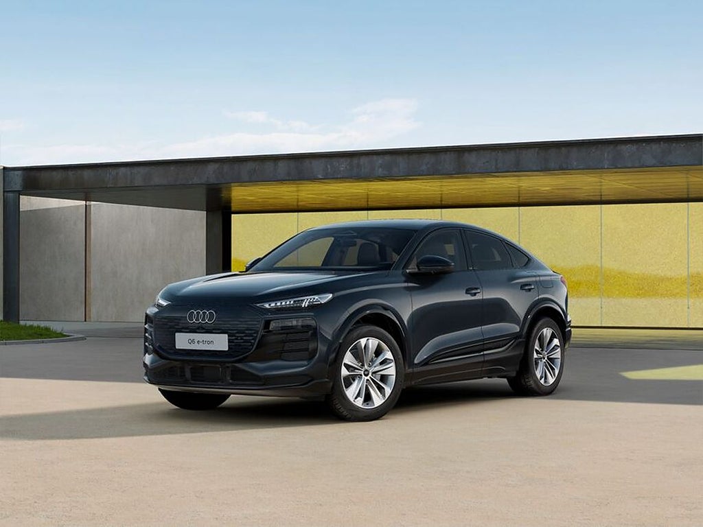 Audi Q6 E-Tron Sportback 286 hk Pluspaket drag metallic tonade rutor