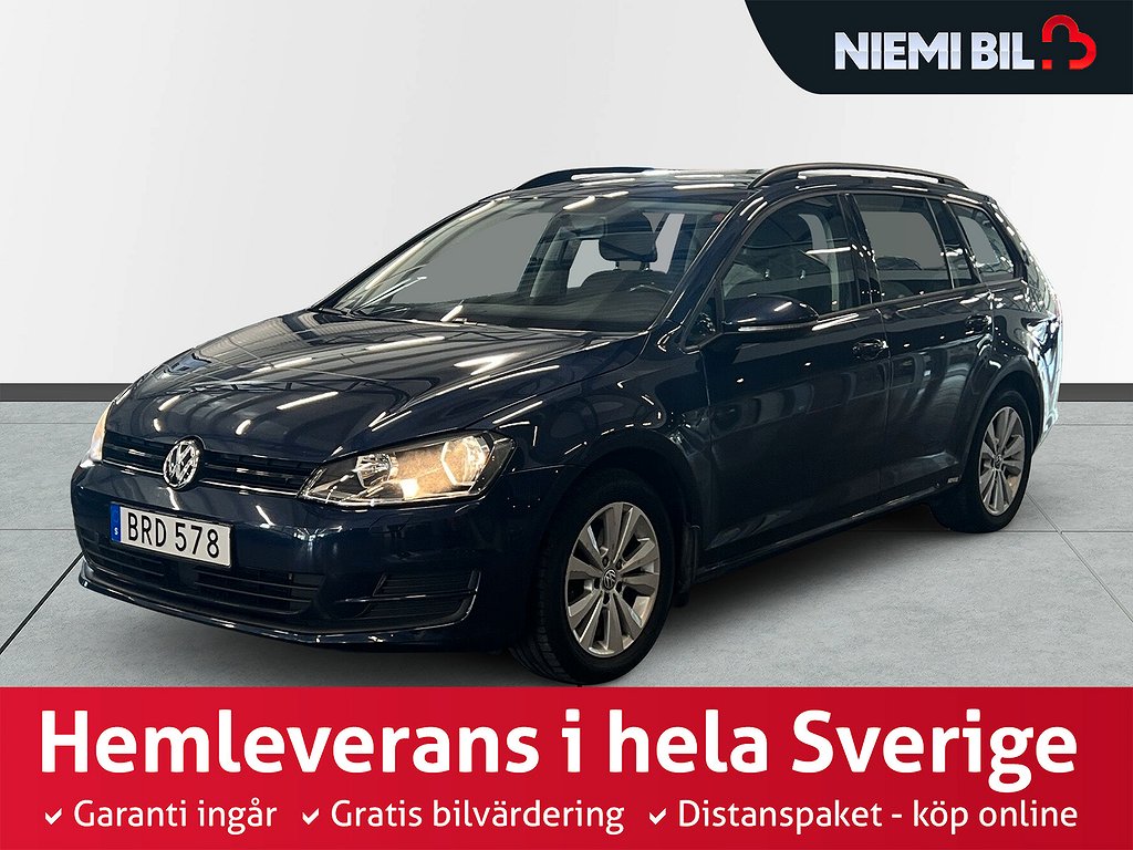 Volkswagen Golf Sportscombi 1.6 TDI/Kamera/Värmare/Drag