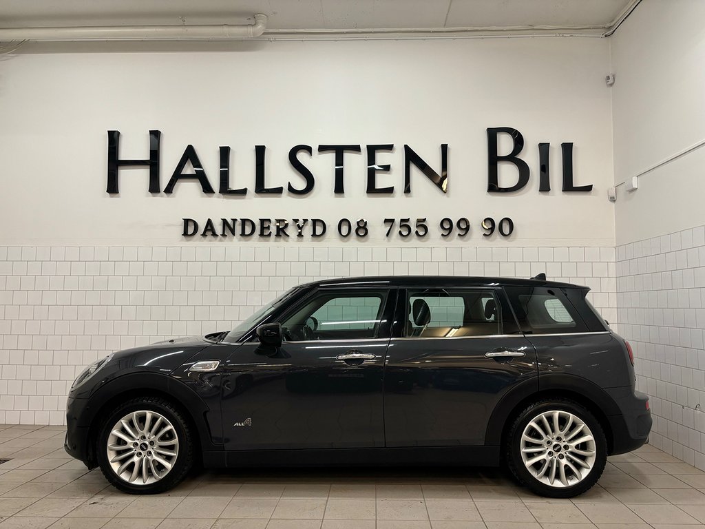 MINI Cooper S ALL4 Clubman Automat Salt Essential Moms Svensksåld