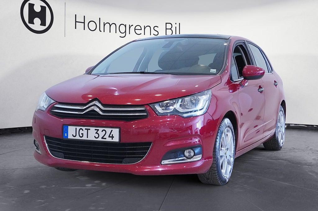 Citroën C4 1.6 BlueHDi Manuell, 120hk, Panorama, PDC Fram Bak, Navigation |