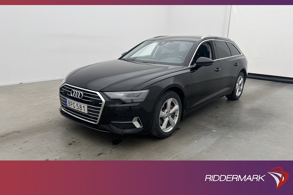 Audi A6 Avant 40 TDI 204hk Proline D-Värm Navi Sensorer Drag