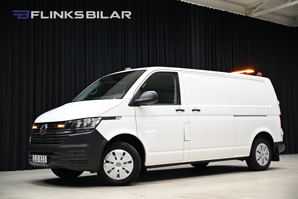 Volkswagen Transporter 4M DSG 150HK L2 Dubbeldörr|Drag|Värmare|Uppvärmt-skåp