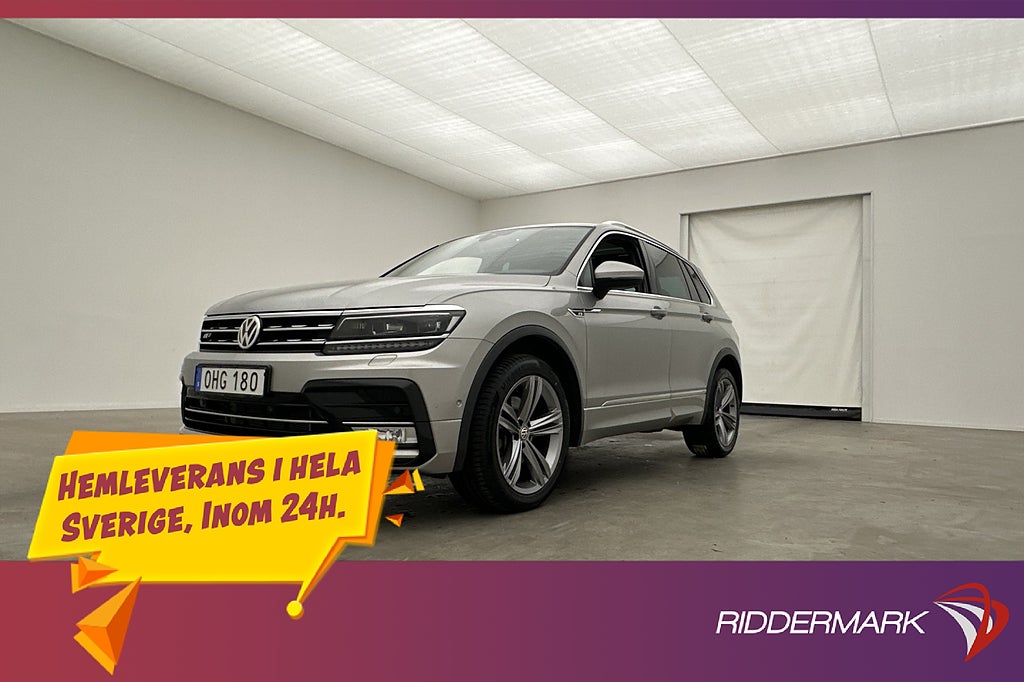 Volkswagen Tiguan 2.0 TDI 4M 190hk R-Line Cockpit Pano Värm