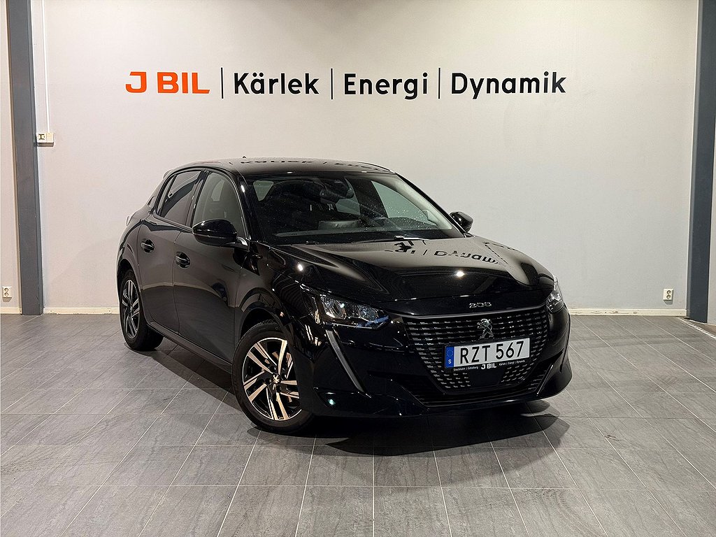 Peugeot 208 Allure Pack 1,2 PureTech 100hk Aut - BACKKAMERA, CARPLAY