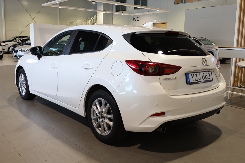 Mazda 3 Sport 2.0 SKYACTIV-G AUT M-Värme Navi Blåtand Rattvärme 2018