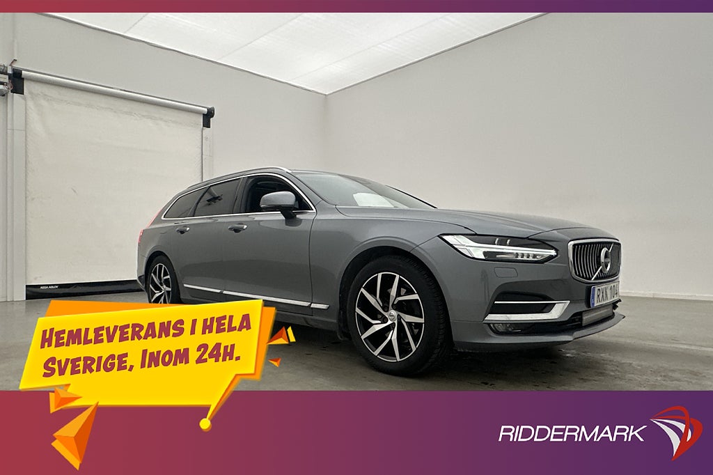 Volvo V90 D4 AWD Inscription Värmare B&W Pano 360 HUD Drag