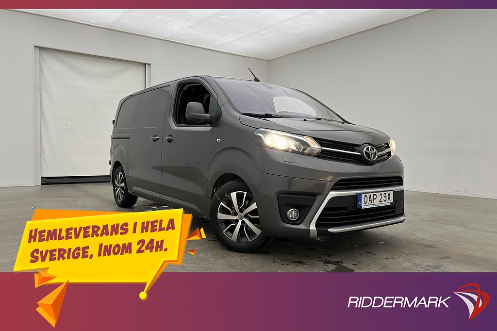 Toyota ProAce L2 1.5 Ny-Kamrem Värm 3-Sits HUD B-Kamera Moms