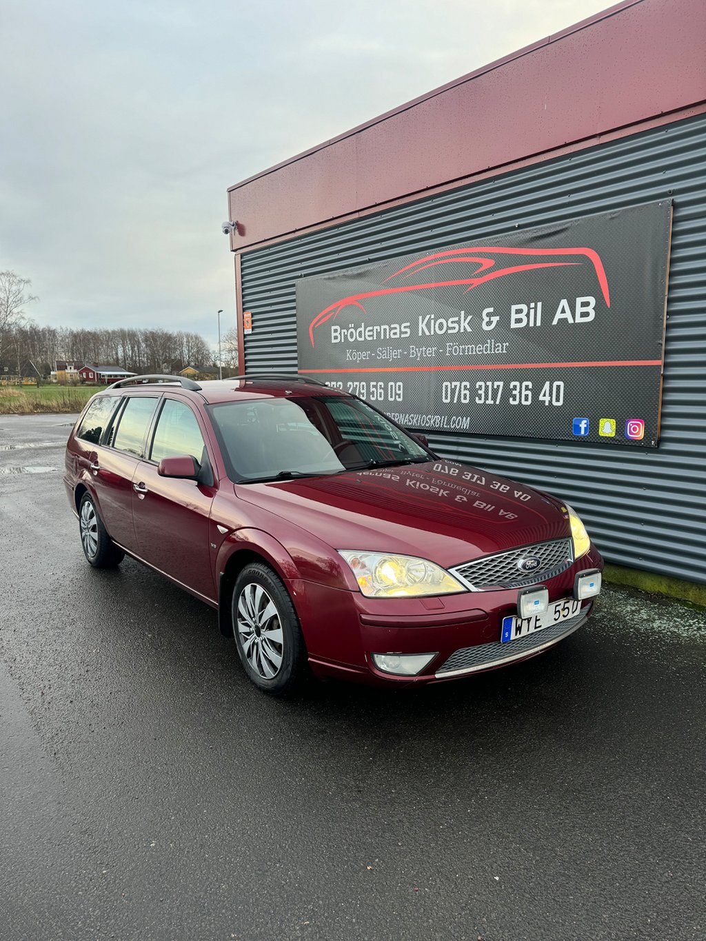 Ford Mondeo Kombi 3.0 V6 Titanium X Ny koppling