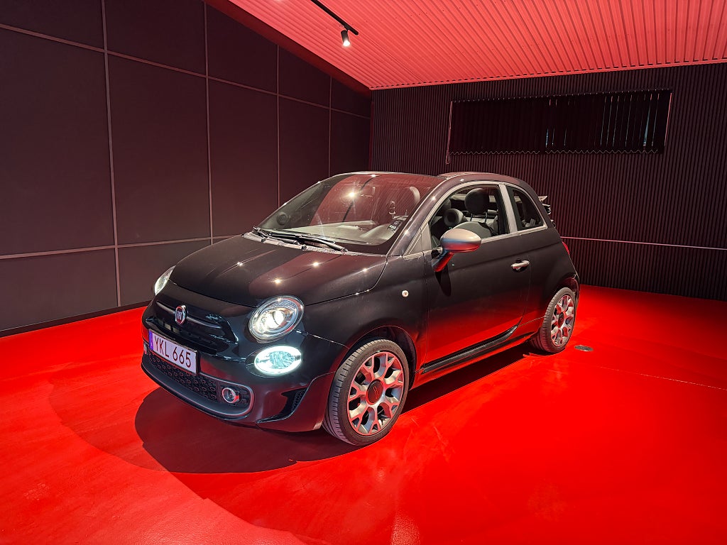 Fiat 500C 1.2 8V Sport/PDC bak/Ny kamrem/Digital display