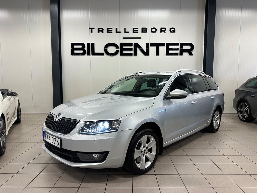 Skoda Octavia Kombi 2.0 TDI 4x4 184hk Automat | Dragkrok