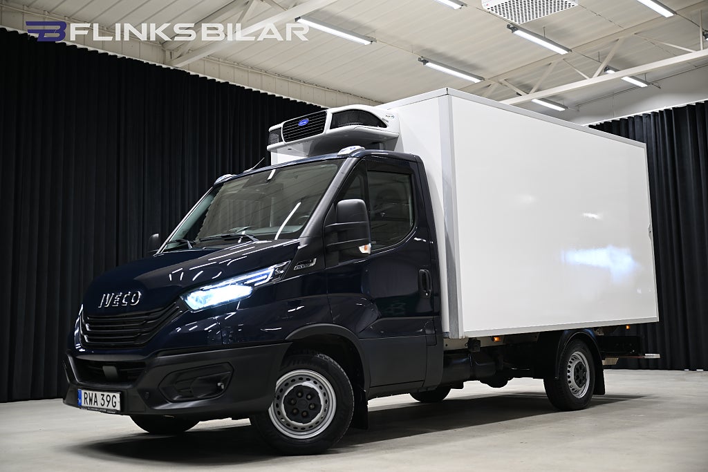 Iveco Daily 136HK Automat|Volymskåp|Kylbil|Lågmil|Leasbar|SeUtr!