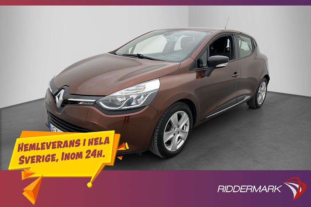Renault Clio 0.9 TCe 90hk Navigation Farthållare 0,45l/mil
