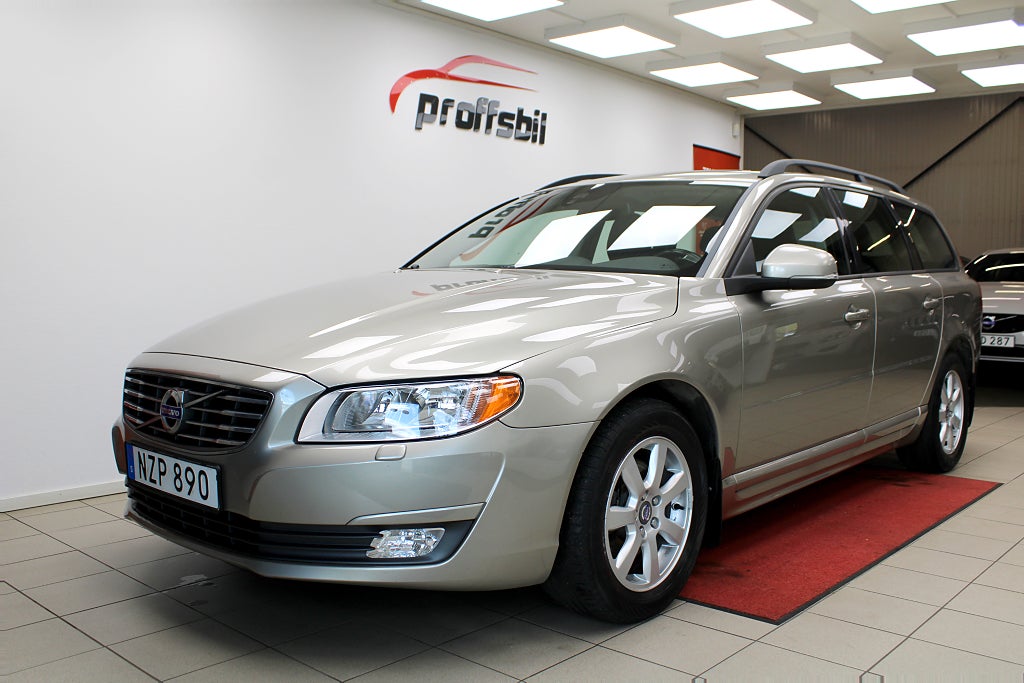 Volvo V70 T4 Kinetic Euro 5-Drag Nyservad Nybesiktigad