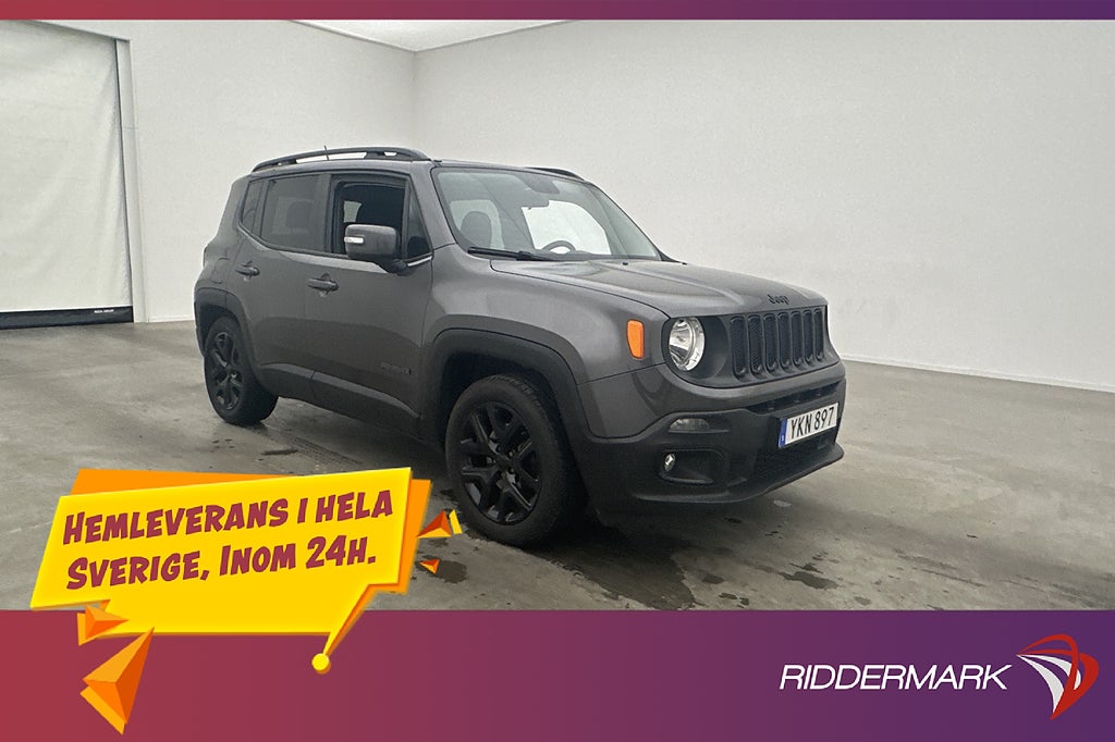 Jeep Renegade 1.6 E-torQ 110hk Night Eagle GPS Sensorer Drag
