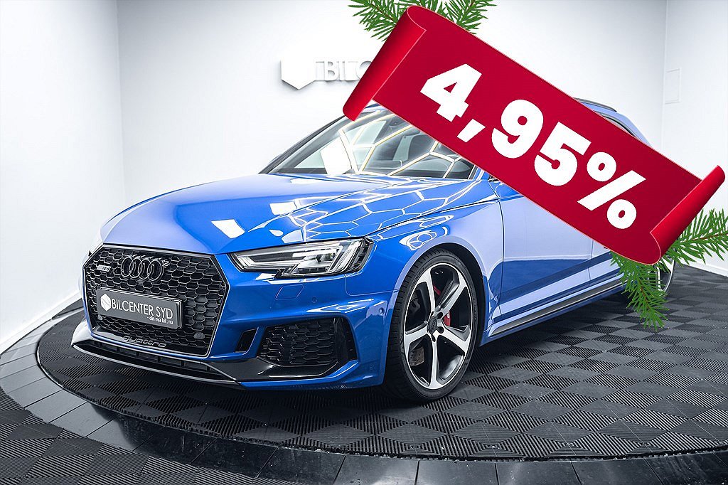 Audi RS4 Avant 2.9 V6 TFSI|Quattro|Drag|Sv-Såld|450hk|