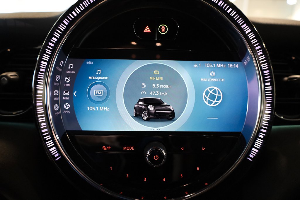 MINI Cooper S 178hk 5-dörrars Aut Leasbar Kamera Connected 2023