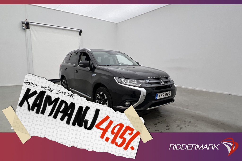 Mitsubishi Outlander PHEV AWD 203hk Business 360 4,95% Ränta