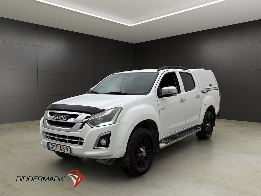 Isuzu D-Max 1.9 4WD 163hk Dragkrok B-Kamera Skinn Kåpa Moms