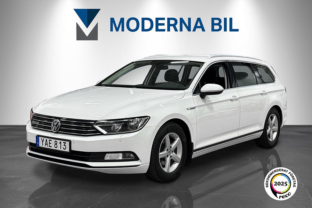 Volkswagen Passat Sportscombi 1.6 TDI Eu6 Dieselvärmare Carplay P-sensor