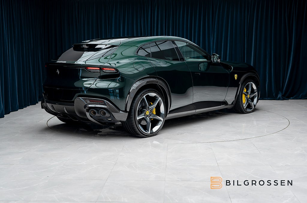 Ferrari Purosangue 6.5L V12 725hk Full Kolfiber Verde Zeltweg Sv-Såld NY