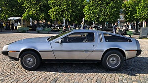 Den här De Lorean DMC 12 importerades till Sverige 1989 och har sedan dess haft fem ägare. Foto: Bilweb Auctions