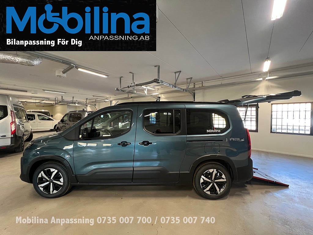 Peugeot Rifter Handikappanpassad 