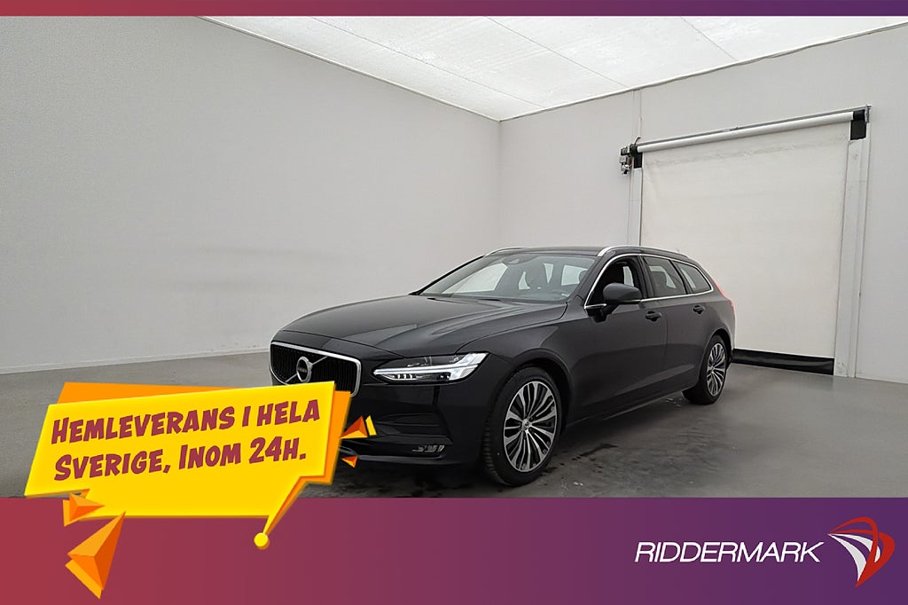 Volvo V90 D4 Advanced VOC Värmare Kamera Skinn Rattvärme