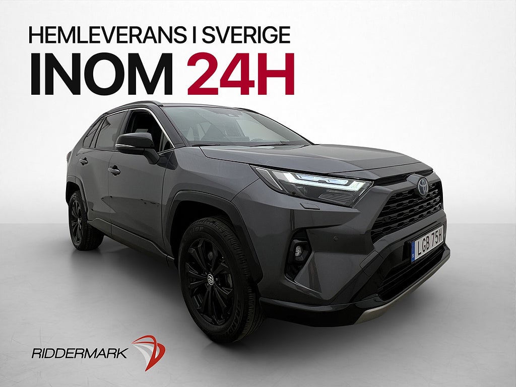 Toyota RAV4 Hybrid AWD Style Kamera Skinn Drag CarPlay