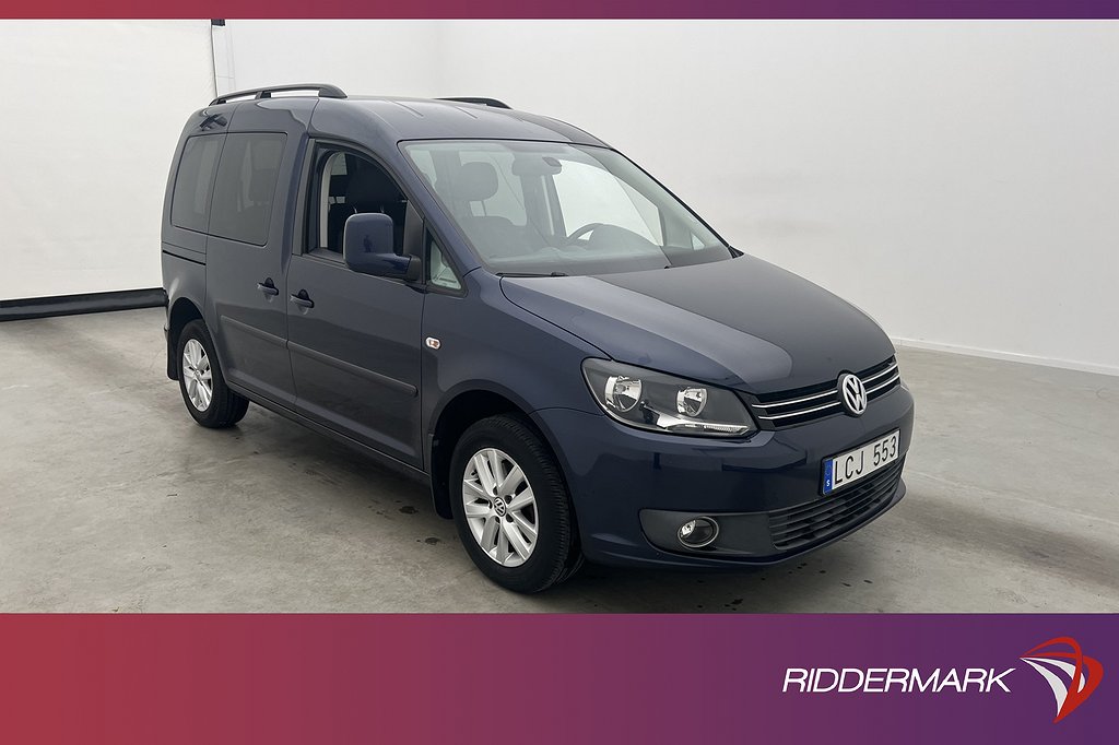 Volkswagen Caddy Kombi 1.2 TSI Värmare Dragkrok PDC 1-Ägare