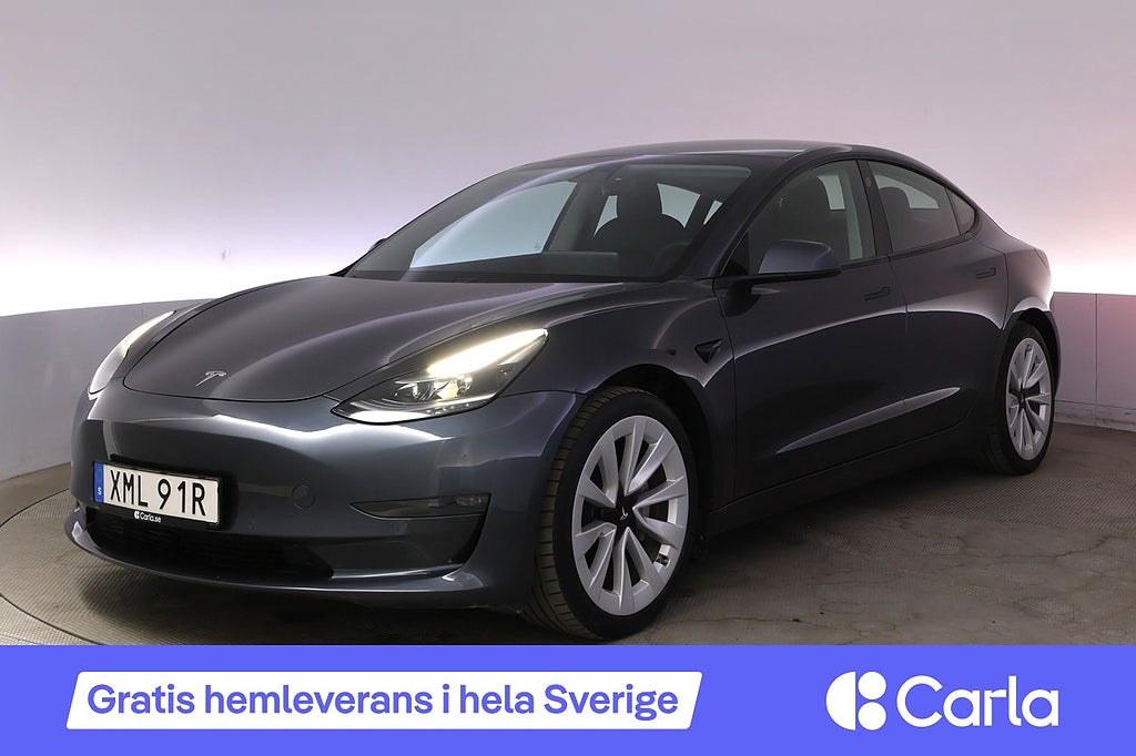 Tesla Model 3 Long Range AWD Refresh Autopilot 19" Pano Drag
