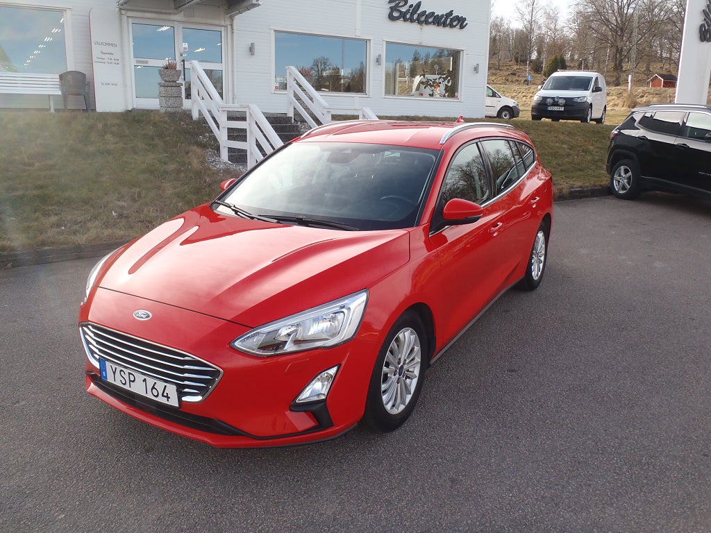 Ford Focus Kombi 1.0 Titanium 125hk Carplay, Adaptiv Farthållare