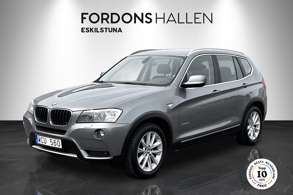 BMW X3 xDrive20d Steptronic /Nyservad /SoV-hjul /Drag /184hk