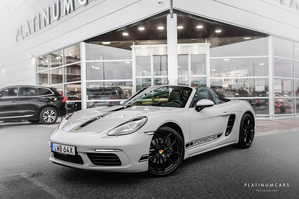 Porsche Boxster 718 Cab PDK 300hk / SportChrono / LEASEBAR