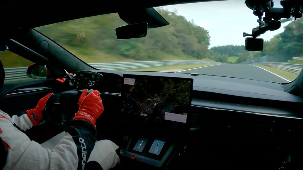 Förarkupén på Nordshleife