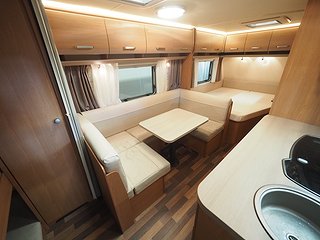 Husvagn, 1-axl Knaus Sport 550 FSK 4 av 12
