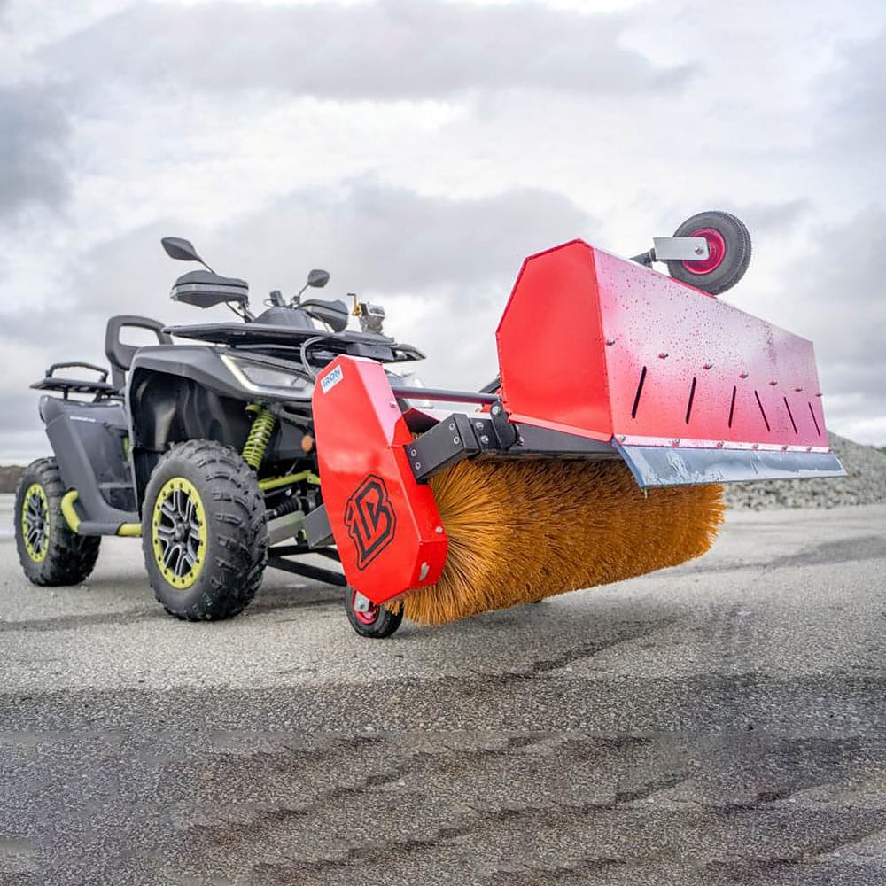 GAR Iron Baltic ATV Borste för snö och jord Briggs&Stratton 