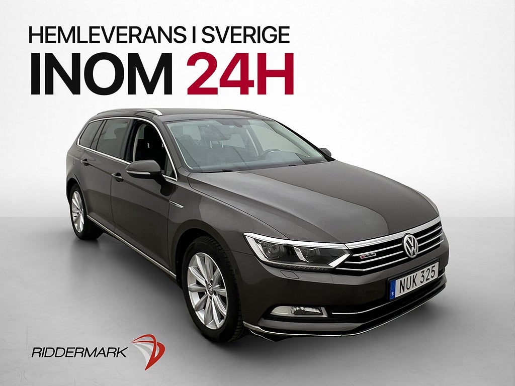 Volkswagen Passat 2.0 TDI 4M 190hk Executive D-Värmare Drag