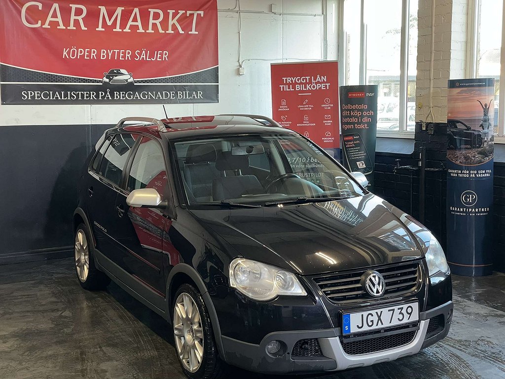 Volkswagen Polo Cross 1.4 Taklucka / M-värmare / Ny-servad 