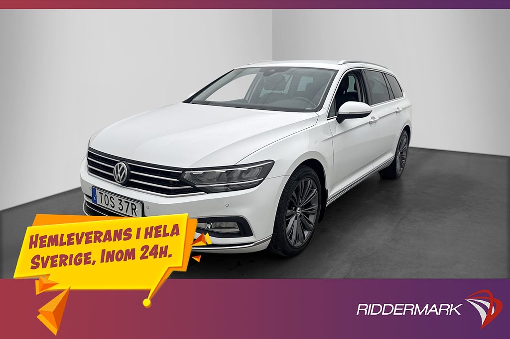 Volkswagen Passat TSI 190hk GT Värm Kamera Navi Drag