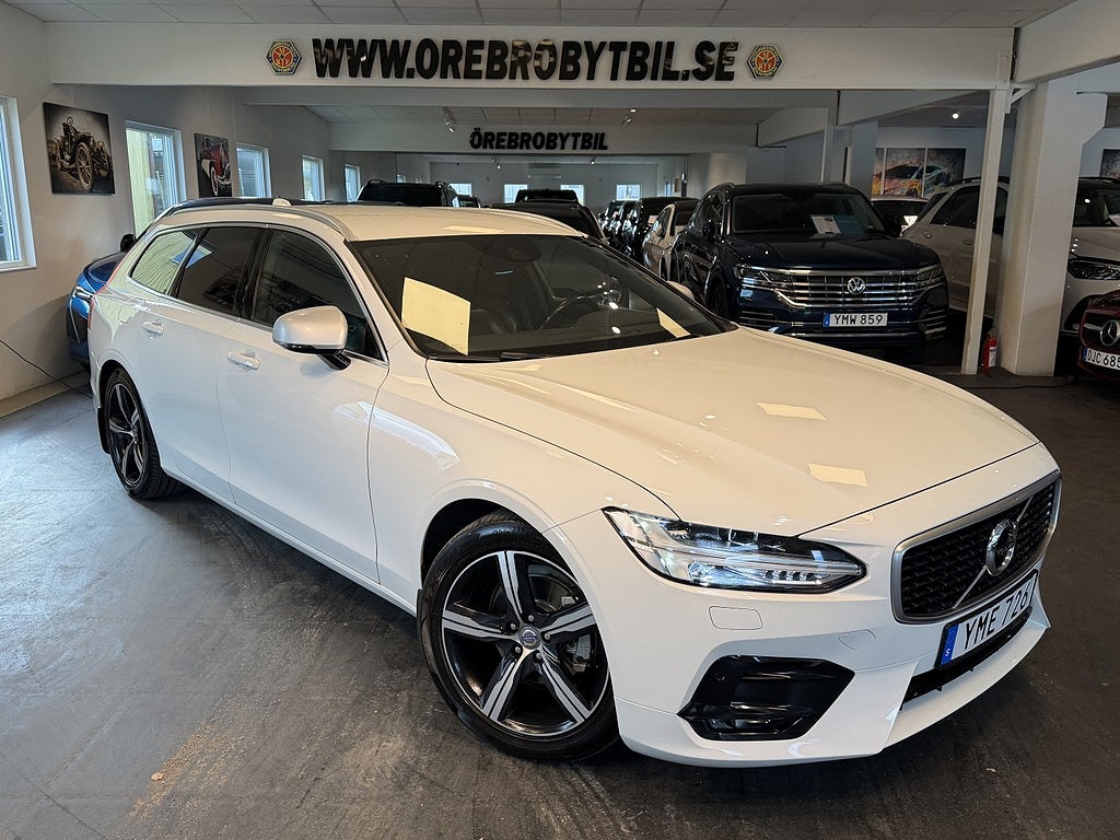 Volvo V90 D3 AWD Geartronic R-Design Drag Gps Värmare Kamrem bytt