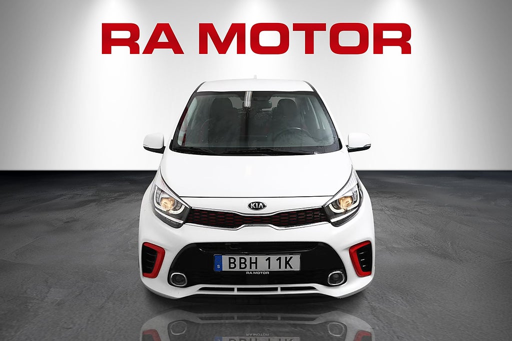 Kia Picanto 1,0 T-GDI 100hk GT-Line Skinn CarPlay P-sensor 2020