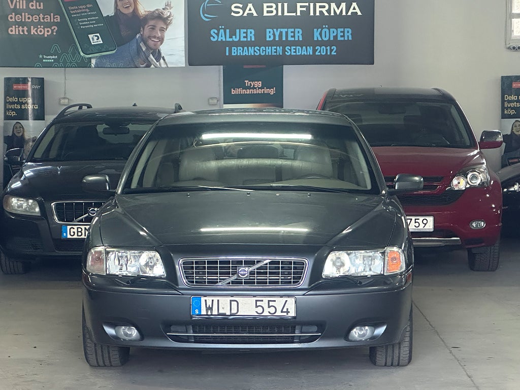 Volvo S80 2.4 Välskött Euro 4 Automat Nybesiktigad  Dragkrok