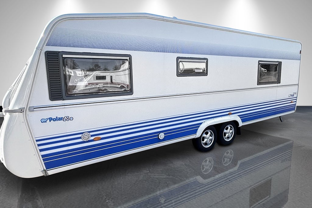 Polar Polar 680 lång bäddar, wc dusch bak