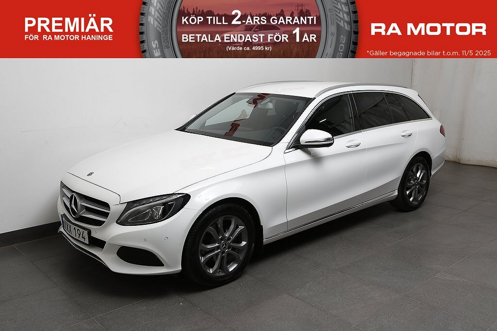 Mercedes-Benz C 180 T 156hk 9G-Tronic Avantgarde Kombi Drag 2018